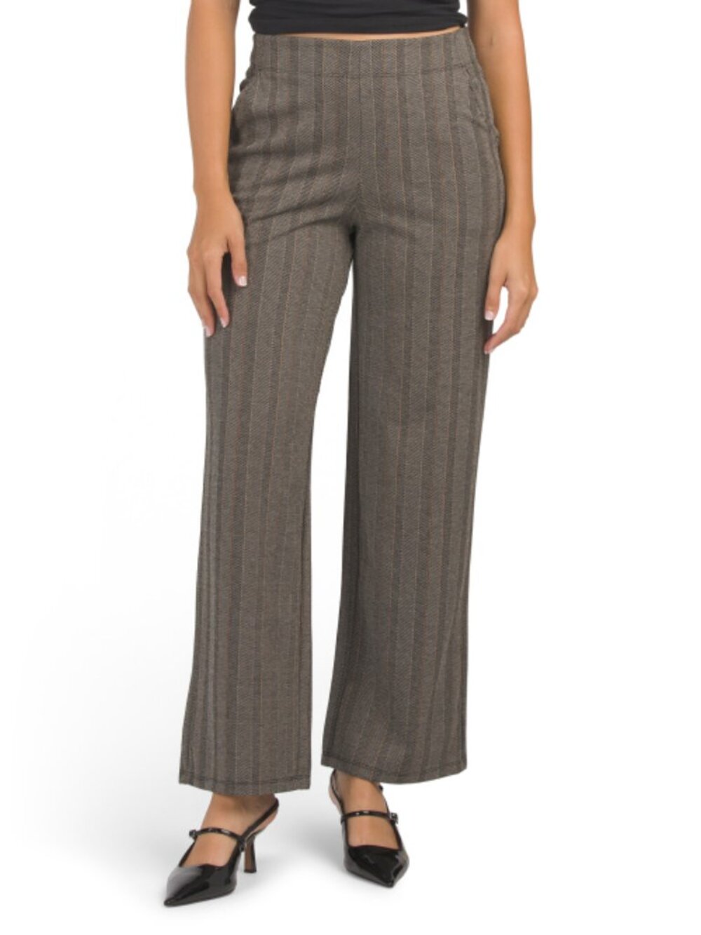 MAX STUDIO LONDON Double Knit Easy Leg Trousers